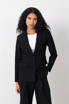 Rita Ls Classic Blazer - Black
