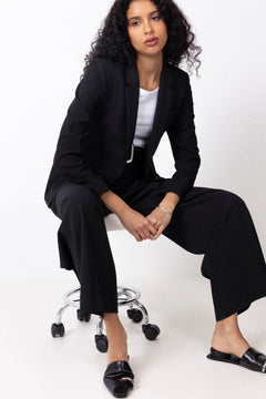 Rita Ls Classic Blazer - Black