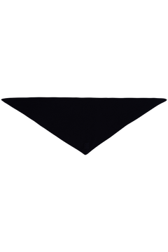Victoria Wool Cashmere Scarf - Navy