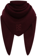 Victoria Wool Cashmere Scarf - Vinröd