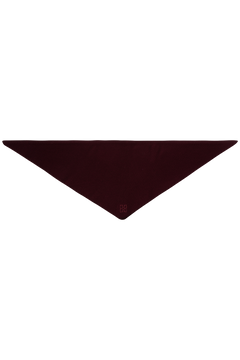 Victoria Wool Cashmere Scarf - Wine