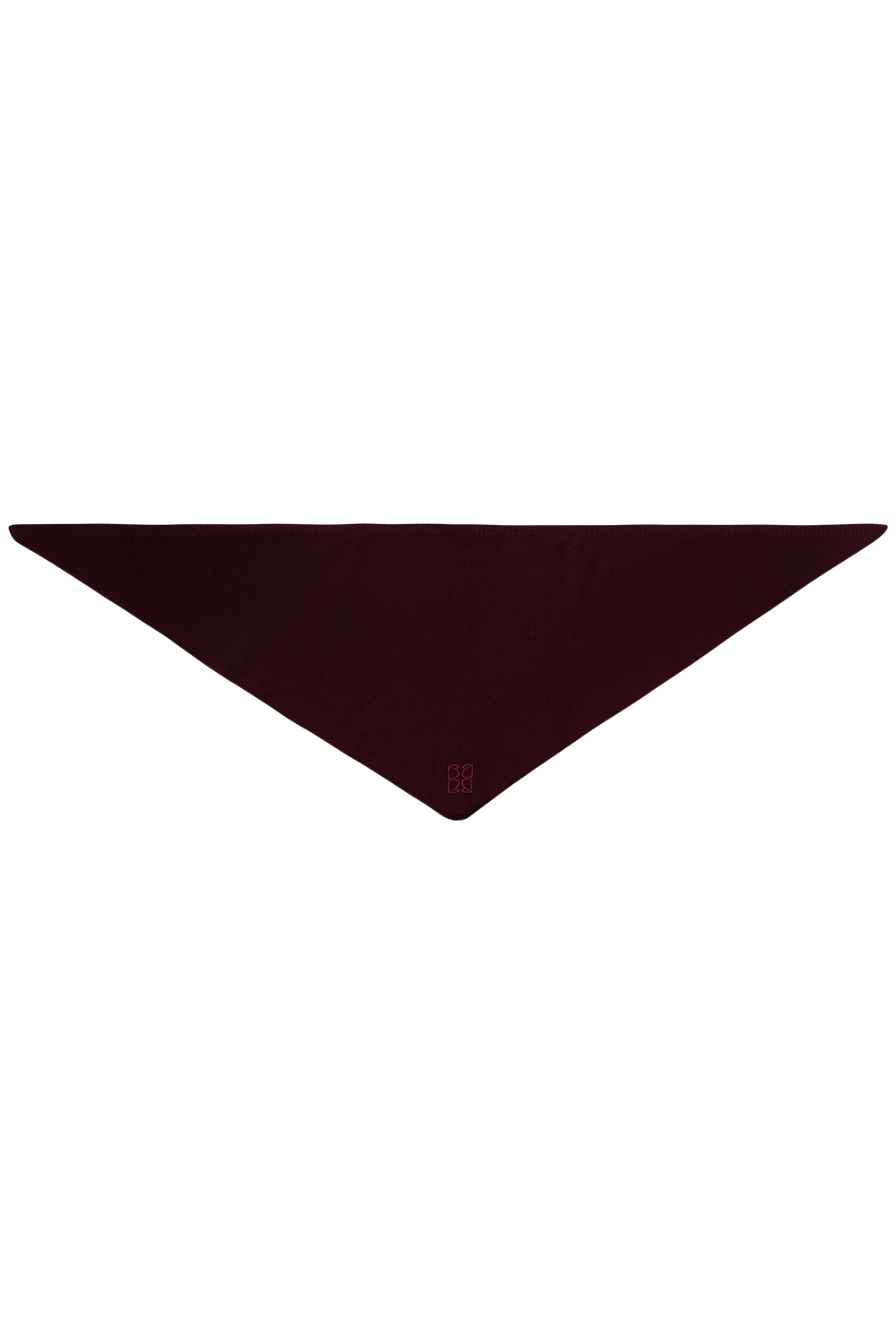 Victoria Wool Cashmere Scarf - Vinröd