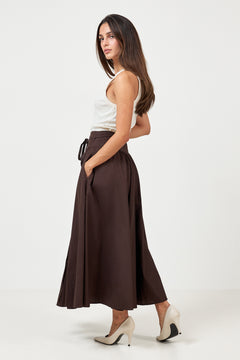 Astrid Skirt - Chocolate