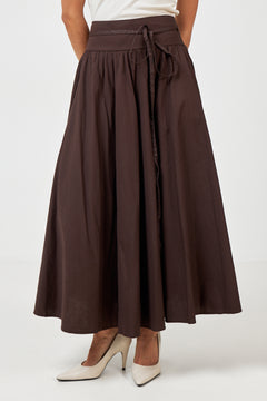 Astrid Skirt - Chocolate
