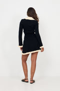 Marie Knitted Dress - Black