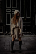 Boxy Sweater - Beige Melange