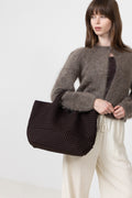 St Barths Medium Tote - Chocolate