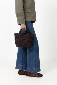 St Barths Small Tote - Chocolate