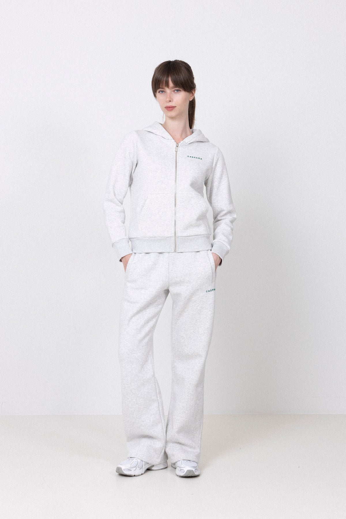 W. Cosmo Zip Hoodie - Grey Melange