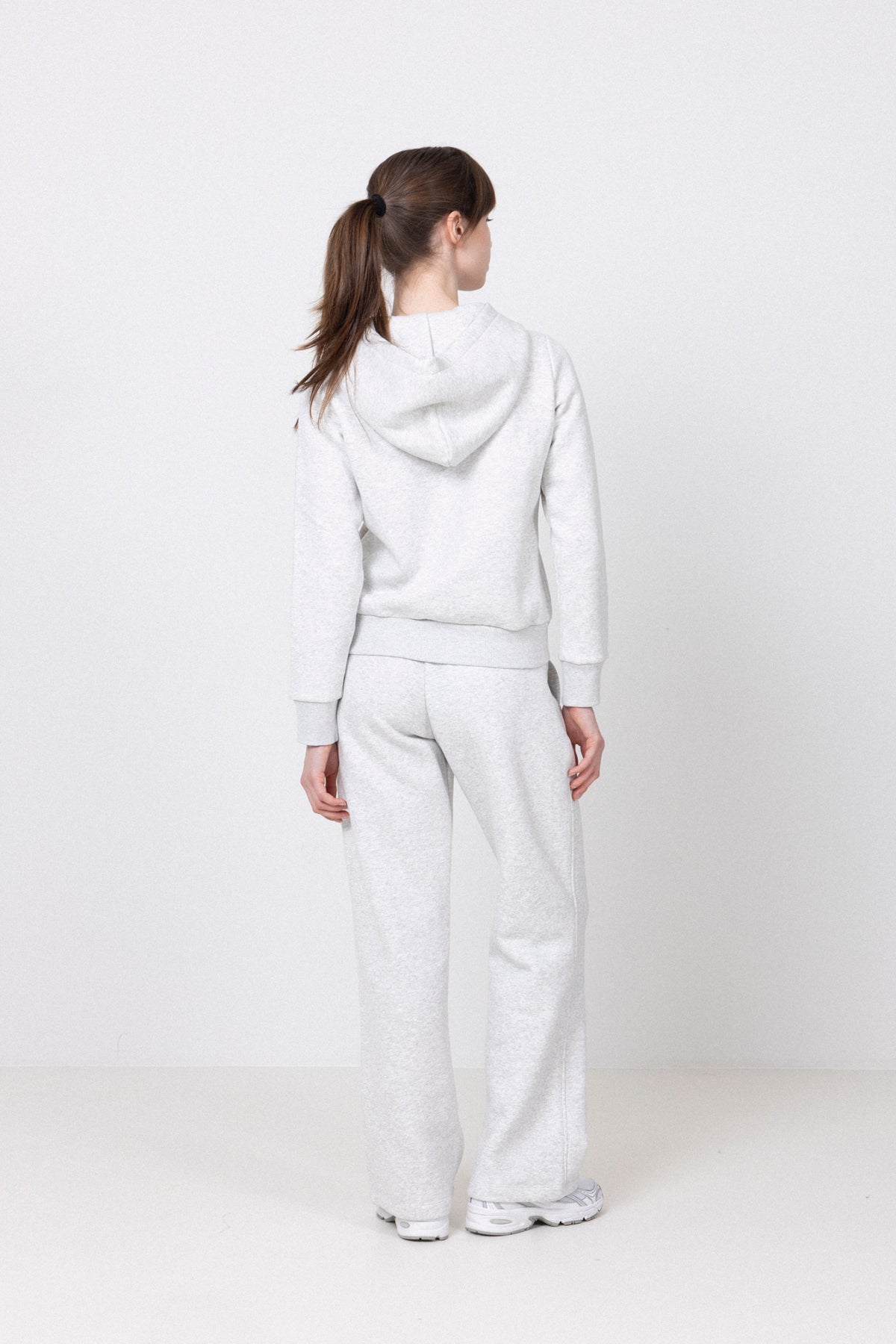 W. Cosmo Zip Hoodie - Grey Melange