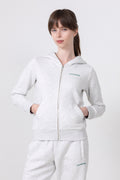 W. Cosmo Zip Hoodie - Grey Melange