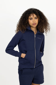 W. Cosmo Zip Hoodie - Navy