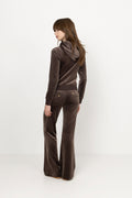 Robertson Classic Velour Zip Hoodie Gold Hw - Java