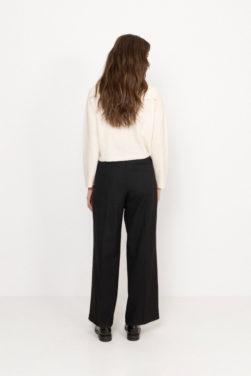 Selina Captain Wool Cardigan - Off White