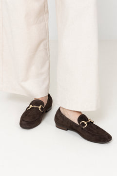 A1918 - Chocolate Brown Suede