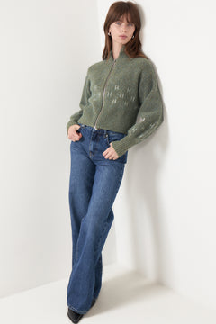 Märtha Short Jacket - Winter Moss