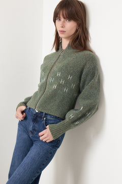 Märtha Short Jacket - Winter Moss