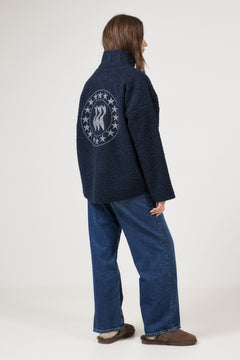 Nini Half Zip - Navy