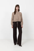 Sophia Chunky Cardigan - Hazel Beige