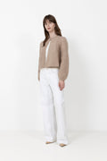 Amelia Chunky Cardigan - Hazel Beige