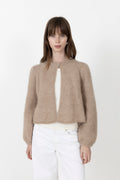 Amelia Chunky Cardigan - Hazel Beige