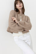 Amelia Chunky Cardigan - Hazel Beige