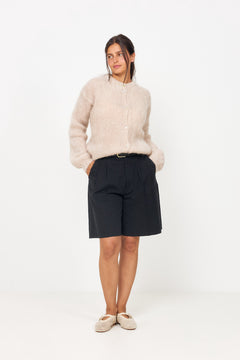 N-Kae Mohair Cardigan - Oyster