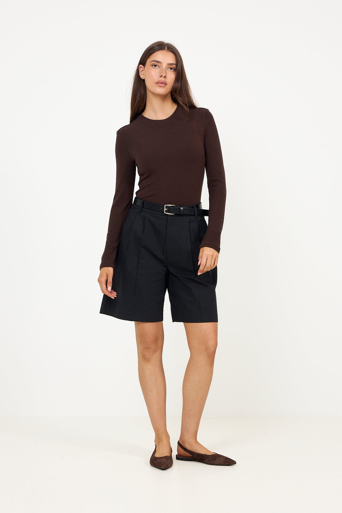 Lidie Ls Top - Chocolate