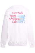 NY Motion Crewneck - White