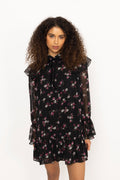 Yasronia Ls Dress S. - Pb - Black Ronia Aop