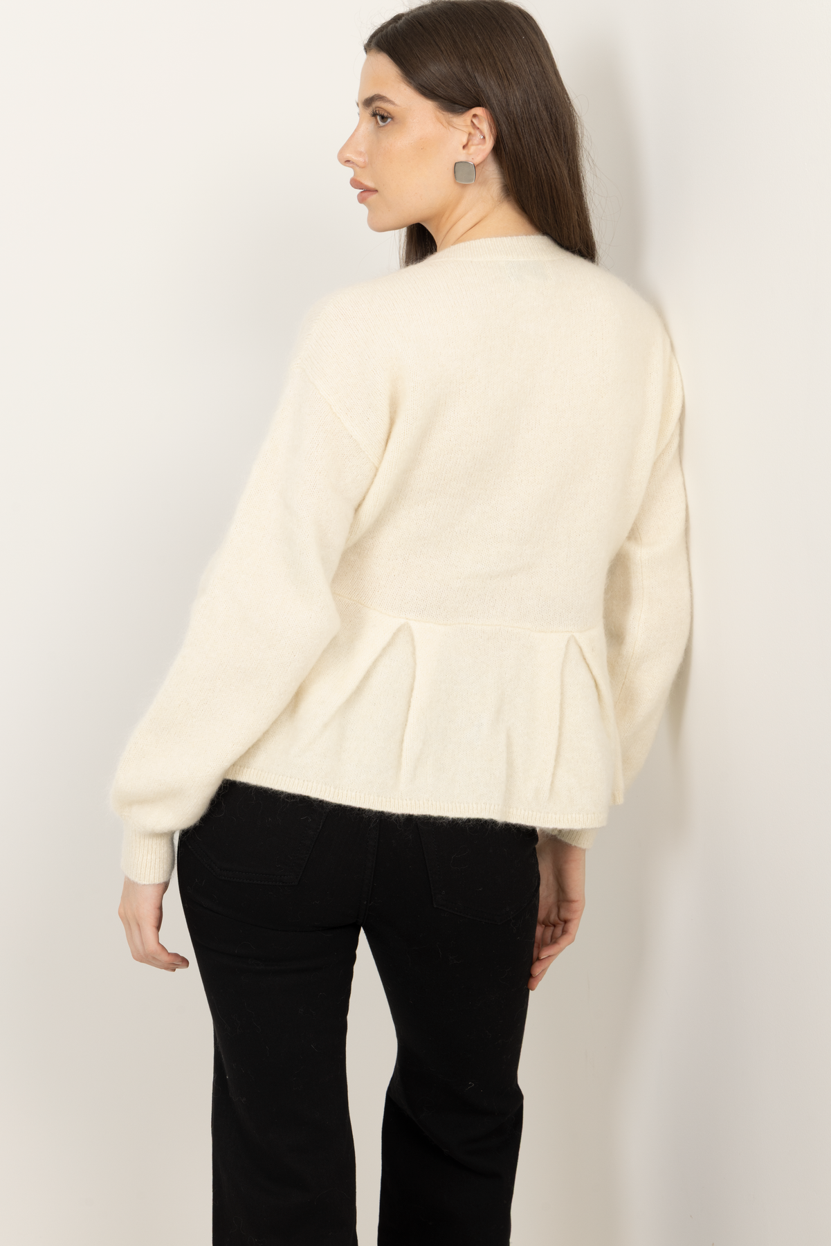 Molly Mohair Cardigan - Offwhite
