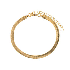 Ivy Snake Chain Bracelet - Gold
