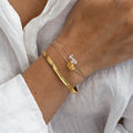 Ivy Snake Chain Bracelet - Gold