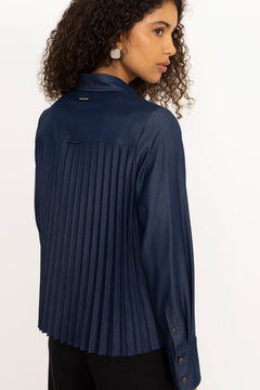 Cherrieiw Shirt - Dark Denim