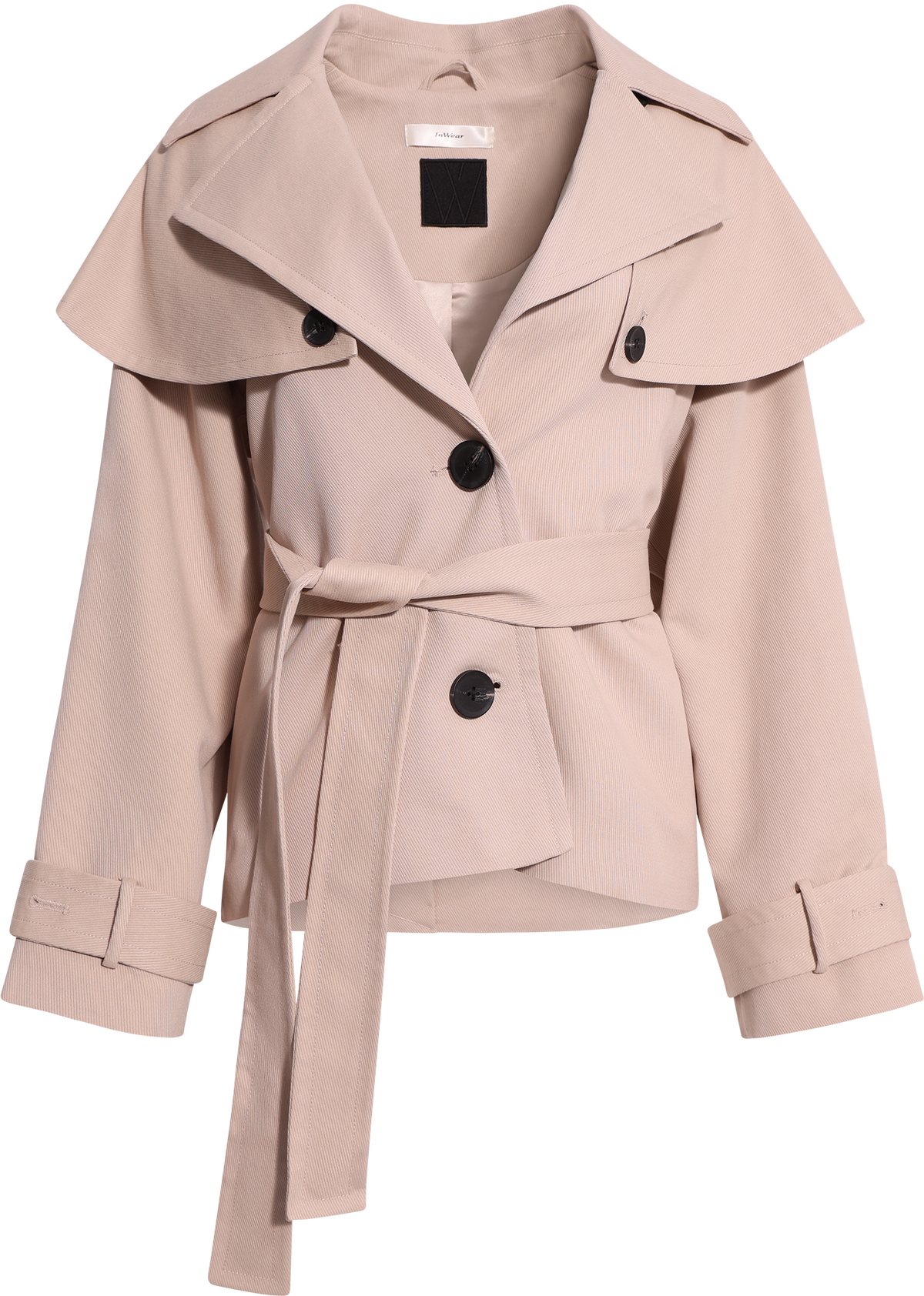 Hallieiw Short Coat - Chateau Gray