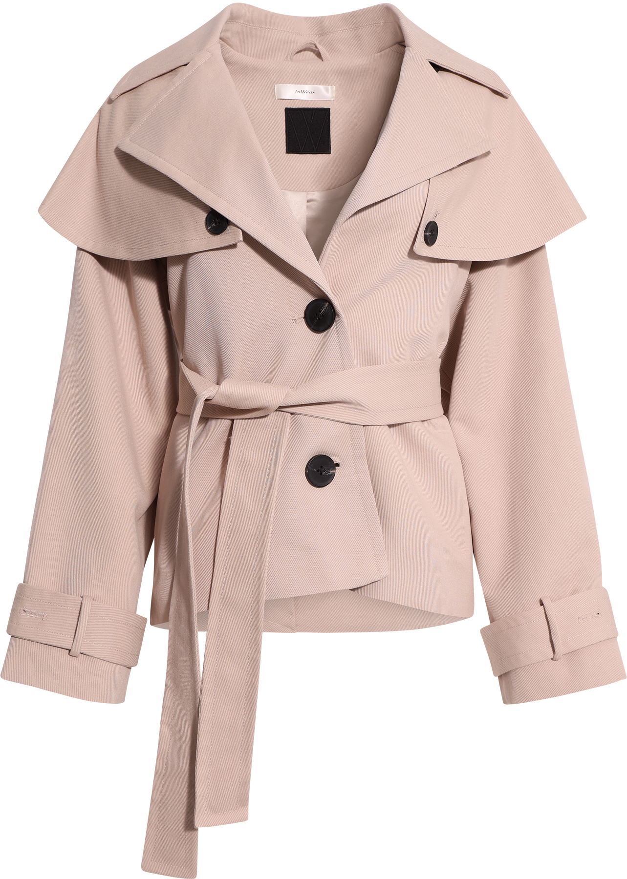 Hallieiw Short Coat - Chateau Gray