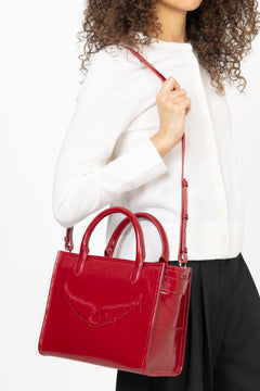 Angel Tote Xs Wrinkled Patent - Power