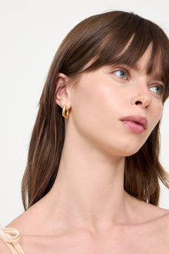 Frame Hoops Medium - Gold