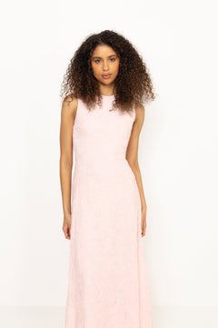 Mesh Maxi Dress - Orchid Ice