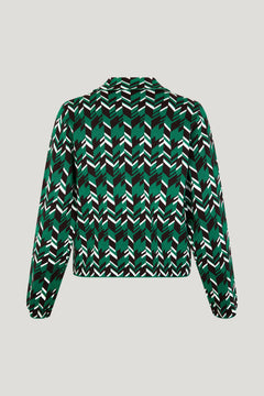 Cassandra - Green Geometric