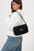 Ashby Hollis Bag - Black W/Silver