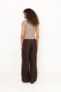 Todda Knit Tee - Sand Melange