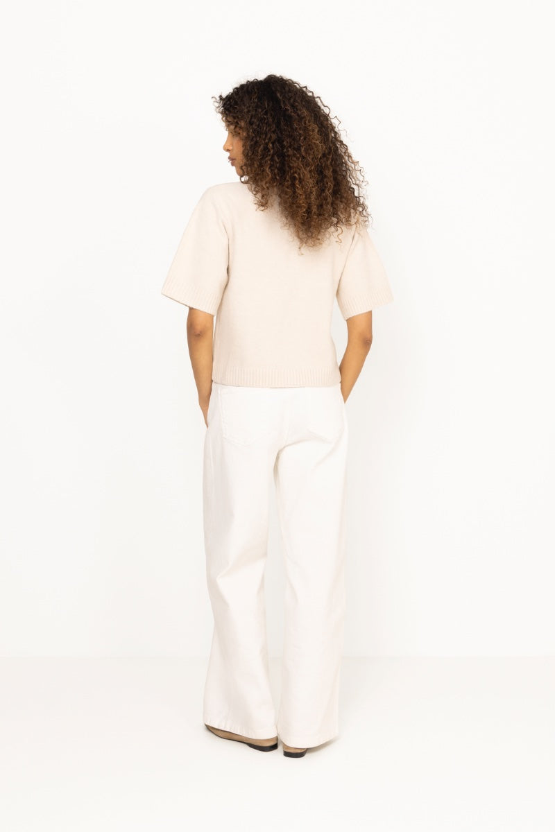 Cunna Knit Blouse - Ivory