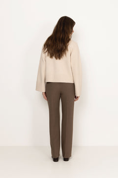 Dova Knit Blouse - Ivory