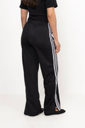 Firebird Loose Track Pant - Black/White