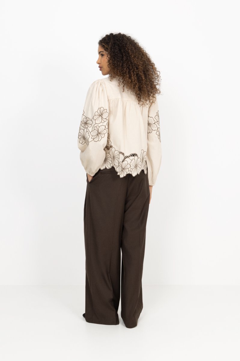 Elinor Blouse - Soft Beige