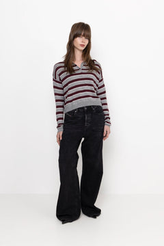 Miley Knit Collar - Fudge