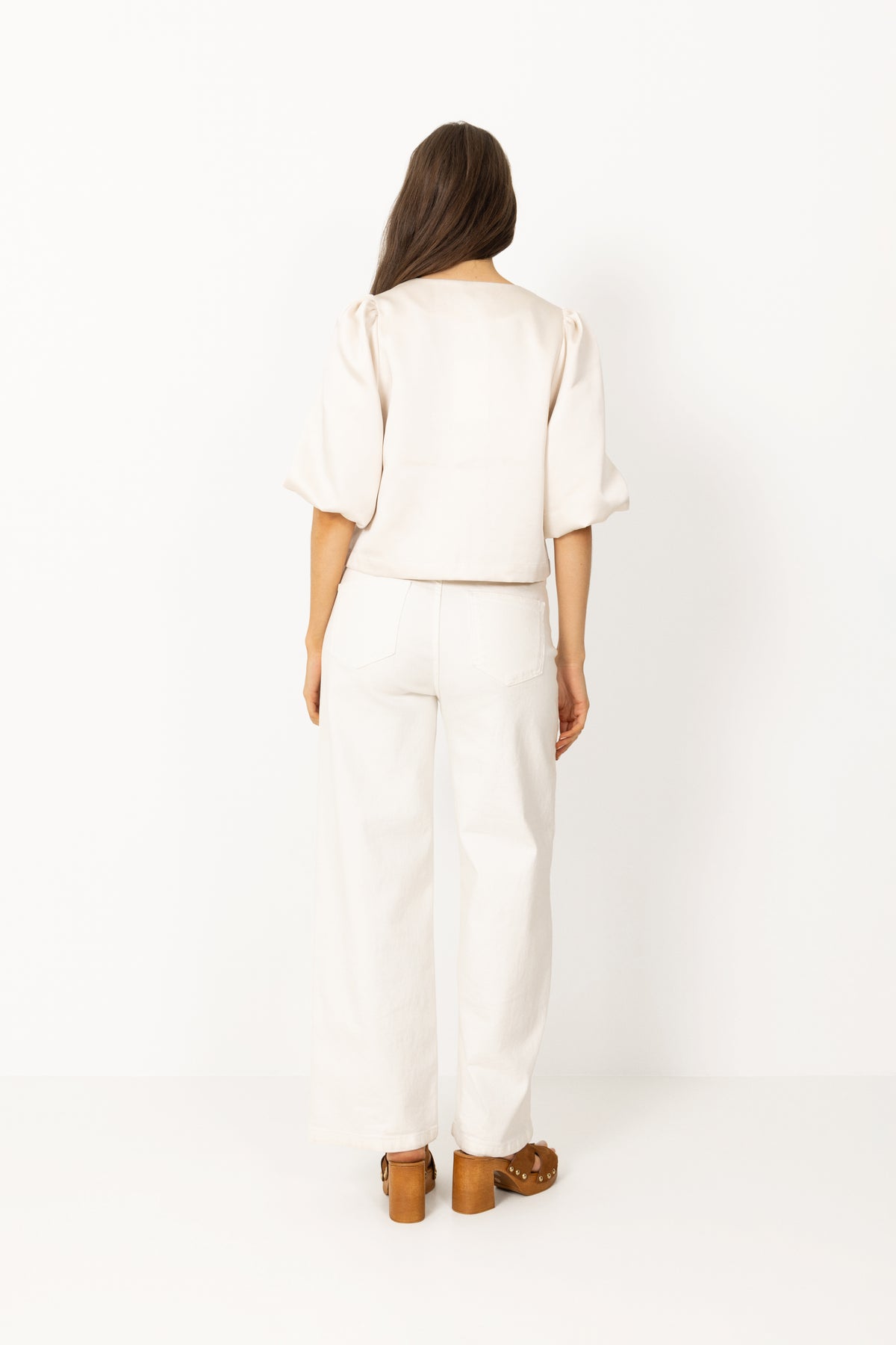 Perlla New Blouse - Soft Beige