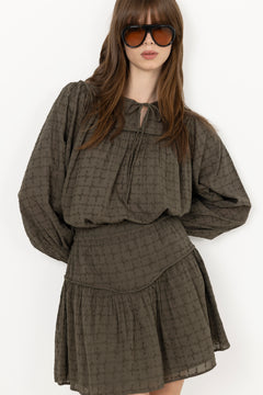 Mynthe Blouse - Tarmac