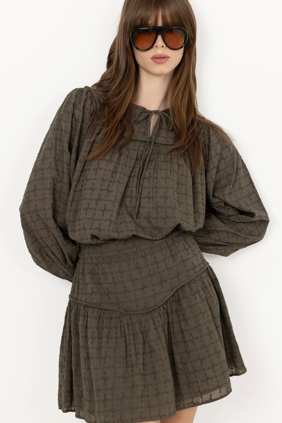 Mynthe Blouse - Tarmac